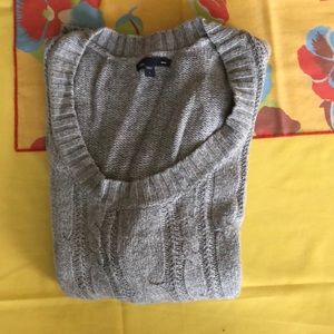 Beautiful boatneck cable-knit sweater